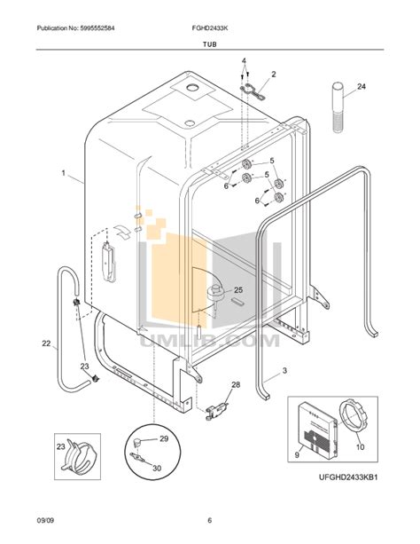 frigidaire dishwasher junction box|frigidaire dishwasher instructions.